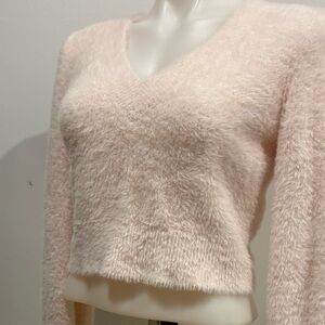 Sunday Best Pink V-Neck Sweater